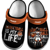 Basketball Clogs Basketball Is My Life 01 Personalized Sport Gift