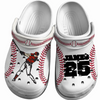 Baseball Clogs Minimalist Batter 01 Personalized Sport Gift