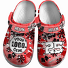 Cheerleading Clogs Graffiti Art 01 Red Version Personalized Gift