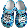 Cheerleading Clogs Graffiti Art 01 Blue Version Personalized Gift