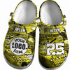 Volleyball Clogs Graffiti Art 01 Yellow Version Personalized Gift