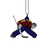 Ice Hockey Ornament Lineman Personalized Gift