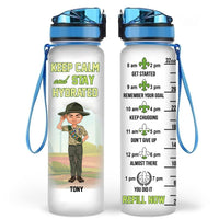 Personalized Boy/.Girl Scout Water Tracker Bottle