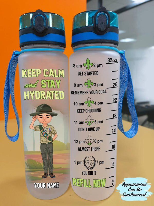 Just A Girl With Goals - Personalized Water Tracker Bottle – Macorner