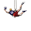 Volleyball Ornament Male Save The Ball Personalized Gift