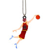 Basketball Ornament Flying Player Personalized Gift