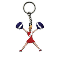 Cheerleader Keychain Jump 01 Personalized Gift