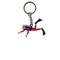 Scuba Diving Keychain Male 03 Personalized Gift