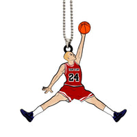 Basketball Ornament Male Player Personalized Gift