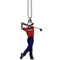 Golf Ornament Approach Shots Personalized Gift
