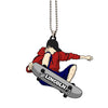 Skateboard Ornament Player Fly Personalized Gift