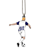 Soccer Keychain Player Shaped 2 Personalized Sport Gift