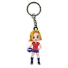Volleyball Keychain Chibi Girl Standing 10 Personalized Sport Gift