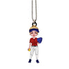 Softball Ornament Chibi Girl Pitcher Standing 09 Personalized Sport Gift