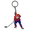 Ice Hockey Keychain Girl Player Personalized Sport Gift