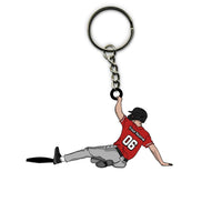Baseball Keychain Sliding Personalized Sport Gift