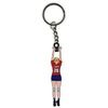 Volleyball Keychain Blocking Girl Personalized Sport Gift